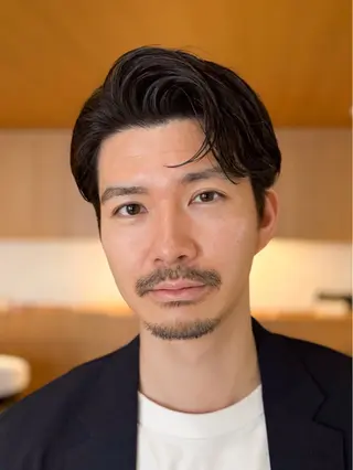 ショート メンズ 【メンズ縮毛矯正】 FILMS  軍司のヘアスタイル