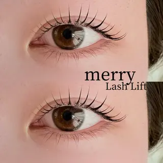 マツエク・マツパ merry Lash Liftのマツエク・マツパデザイン