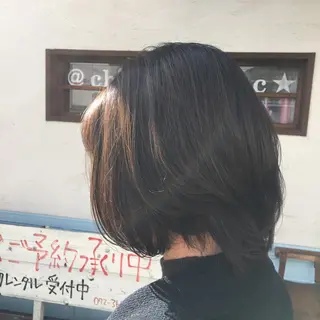 カラー garden HAIR 優月のヘアスタイル