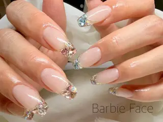 ネイル Barbie Faceのネイルデザイン