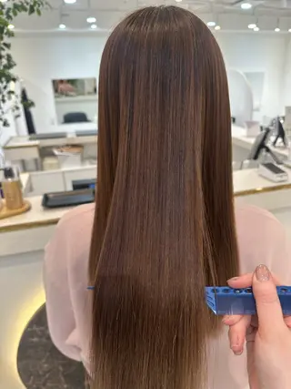 ロング Emuest心斎橋 SAKIのヘアスタイル