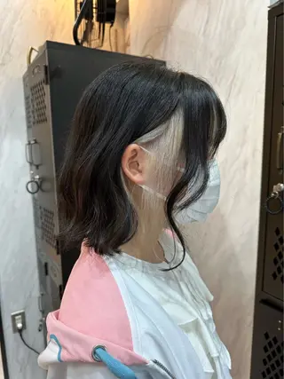 ミディアム 似合わせカット🫧透 明感カラー🫧maiのヘアスタイル