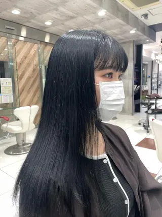 ロング ハイトーンカラー✨️ 艶カラー特化Amiのヘアスタイル