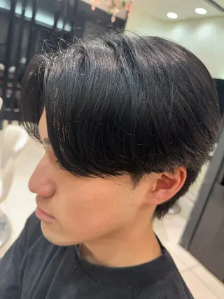 ショート メンズ 市川透明感カラー &パーマ美容師Kaiのヘアスタイル