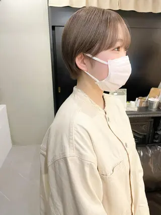 ショート カラー ショート・ボブ ・ウルフ✂︎IMAIのヘアスタイル
