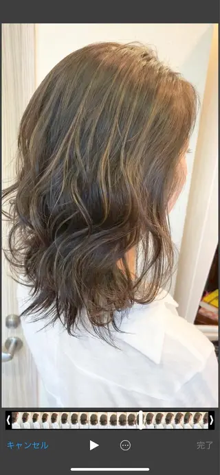 セミロング カラー 🌸スタイリスト 山浦美恵のヘアスタイル