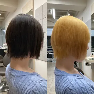 カラー HAIRLOUNGESoleil六本木所属・Soleil 🌷ハナ🌷のヘアスタイル