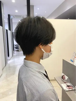 ショート 廣庭 勇人のヘアスタイル