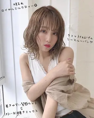 ショート カラー 韓国ヘア＆透けカラー keita🇰🇷のヘアスタイル