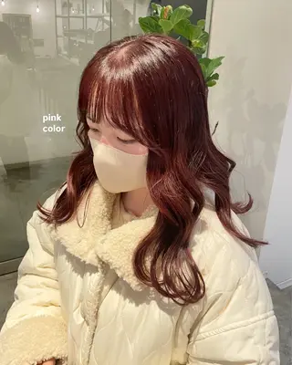 ミディアム 南場 智美のヘアスタイル