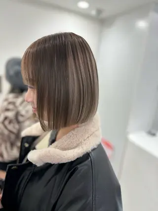 ミディアム カラー ヘアアレンジ 透明感💕今っぽ似合 わせ𝐍𝐨. 𝟏のヘアスタイル