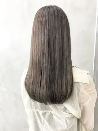 ロング カラー パーマ ヘアアレンジ メンズ ハイトーン/レイヤー 🌸さくらのヘアスタイル