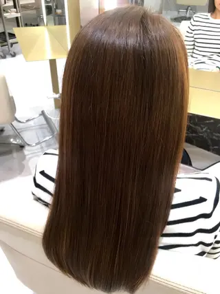 ロング パーマモデル募集🌈 森脇帆南のヘアスタイル