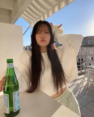 ロング カラー 海外レイヤー /NAGISAのヘアスタイル