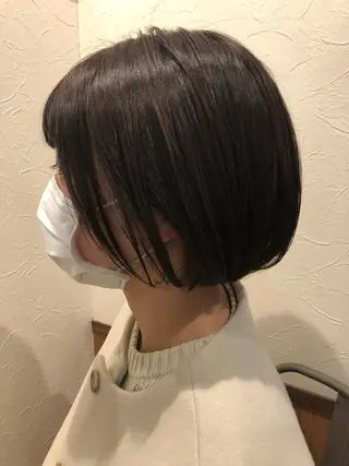 ショート カラー ボブ支持率NO1 🌈CHIKAのヘアスタイル