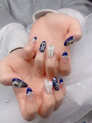 ネイル ハイネイル 自宅サロンのネイルデザイン