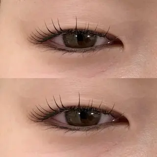 マツエク・マツパ eyenico心斎橋 藤田のマツエク・マツパデザイン