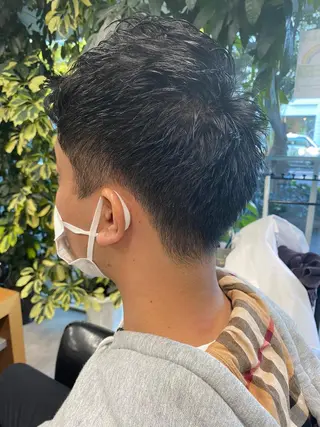ショート メンズ ショート・ウルフ✂︎ 安住有咲子のヘアスタイル