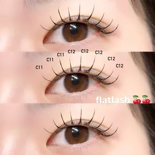 マツエク・マツパ Mell Yuuna ♡パリエク /束感のマツエク・マツパデザイン