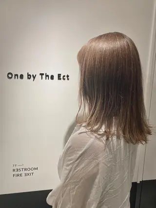 セミロング 片山美穂 心斎橋・なんばのヘアスタイル