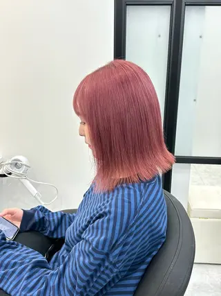 ミディアム miku 🍑髪質改善サロンのヘアスタイル