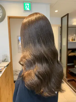 ロング 庄司 沙羅のヘアスタイル