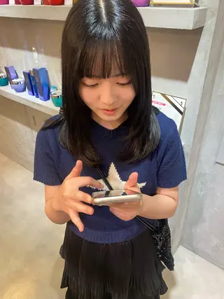 ロング いとう ほのかのヘアスタイル