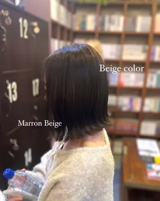 ミディアム カラー 韓国・ナチュラル特化 naoki.のヘアスタイル