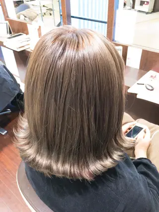 ミディアム カラー 【PD VISEO】 GENKIのヘアスタイル