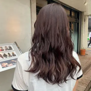 ロング カラー ︎︎🧸 ユリ ︎︎🧸のヘアスタイル