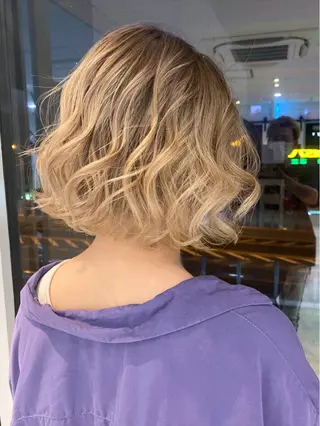 ミディアム カラー welring hair salonのヘアスタイル