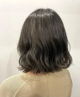 ミディアム 佐藤 大征のヘアスタイル
