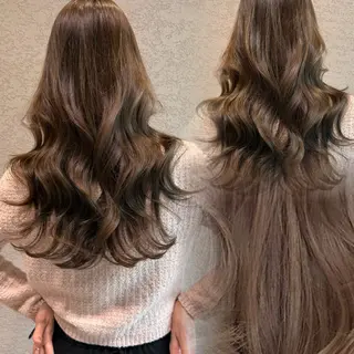 ロング カラー 縮毛矯正✨🫧 レイヤー川村利幸のヘアスタイル