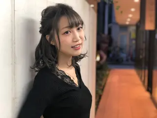 セミロング カラー 及川 祐輔のヘアスタイル