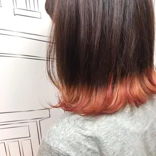 セミロング カラー レイヤー,ボブ / 彩未のヘアスタイル