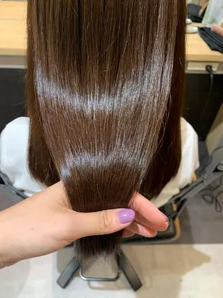 ミディアム hub hair レイヤー/透明感のヘアスタイル