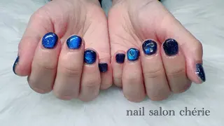 ショート chérie nailのネイルデザイン
