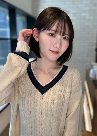 ミディアム ショート/ボブ manakaのヘアスタイル