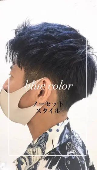 カラー メンズ 縮毛矯正/髪質改善/ 艶髪ササキナツミのヘアスタイル