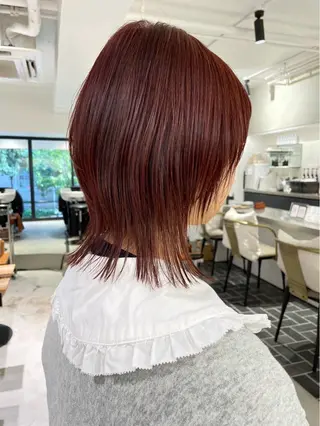 カラー UNBIRTHDAY akariのヘアスタイル
