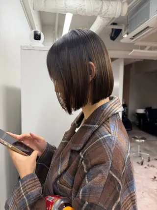 ミディアム ウルフ・ボブ モデル✵HARUTOのヘアスタイル