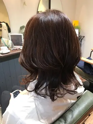 ミディアム カラー Ray hair 春日部のヘアスタイル