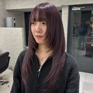 ロング カラー 望 吹のヘアスタイル