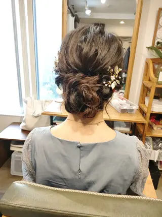 ヘアアレンジ HempBeauty 浅野アサミのヘアスタイル