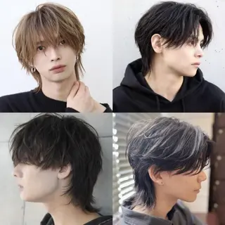 ミディアム メンズ 野間 心遥のヘアスタイル