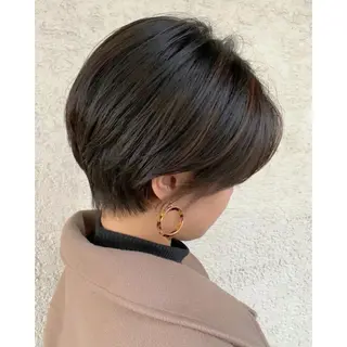 ショート パーマ 艶髪・酸性ストレート フリツのヘアスタイル