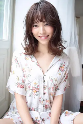 セミロング うる艶/レイヤー 🪞池袋LAND🪞のヘアスタイル