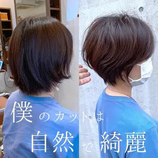 ショート 【ショート専門 美容師】押田 光太郎のヘアスタイル