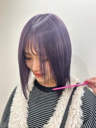 ミディアム hair&eye🎀 /momoKaのヘアスタイル