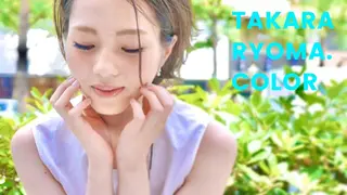 ショート カラー ブリーチカラー 美髪矯正takaraのヘアスタイル